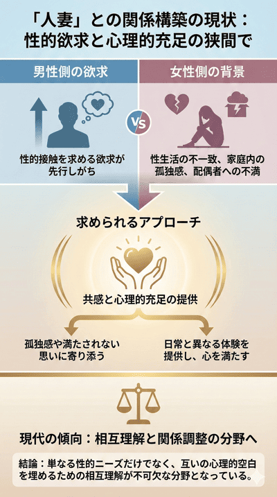 「人妻」とやりたい！「人妻」との関係構築の現状